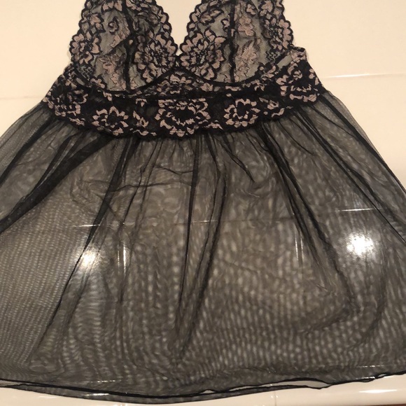 Victoria Secret chemise & matching G sting Lingerie Bundle Size L - Picture 11 of 15